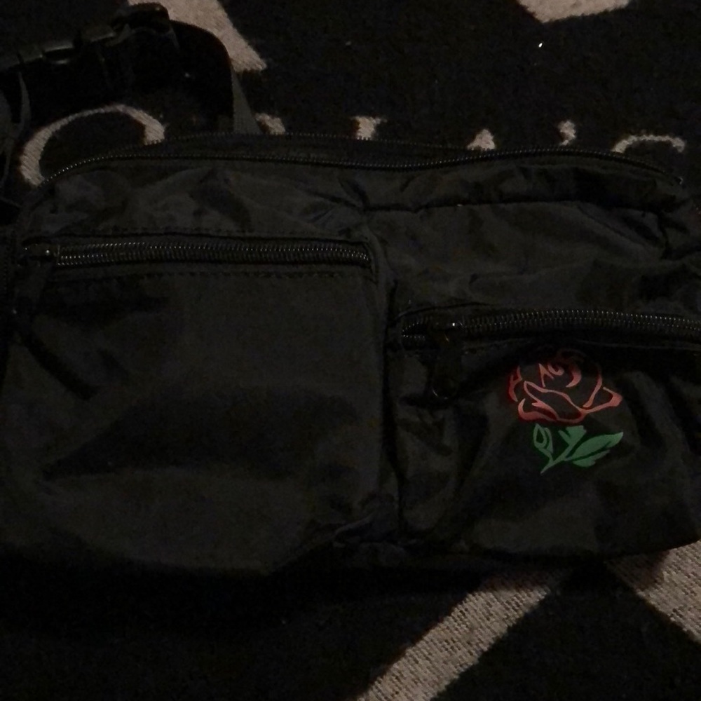 Cute fanny pack with built in bag